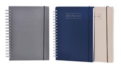 AGENDA PLANNER 198PG 17,5X24CM CORES