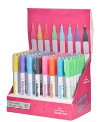 MARCA TEXTO METALIZADO CORES