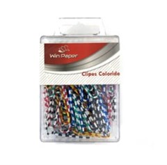 CLIPES COLORIDOS 80UN BICOLOR