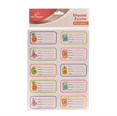 ETIQUETA ESCOLAR 50UN