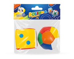 KIT DADO E BOLA PEQUENO 2PCS