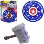 KIT MARTELO E ESCUDO INFANTIL HEROI 2PCS