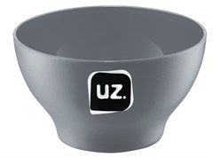 CUMBUCA PLASTICA 500ML CINZA