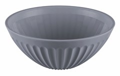 CUMBUCA PLASTICA 400ML CINZA