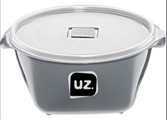 POTE PLASTICO MULT PREMIUM RED 2L CINZA