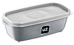 POTE PLASTICO MULTIUSO RET 500ML CINZA