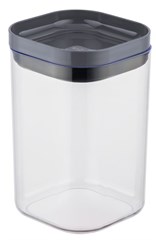 POTE HERMETICO PLAST C/TP CZ 1L TRANSPARENTE