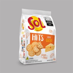 BISCOITO SALGADO SOL HITS QUEIJO 80G
