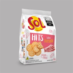 BISCOITO SALGADO SOL HITS PRESUNTO 80G