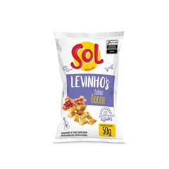 SALGADINHO SOL LEVINHOS BACON 50G
