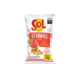 SALGADINHO SOL LEVINHOS PEPPERONI 50G