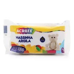 MASSINHA ARGILA 100G NATURAL