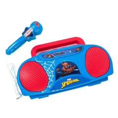 BRINQUEDO BOOMBOX KARAOKE SPIDERMAN
