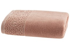 TOALHA ROSTO ARABESCO 50CMX70CM ROSA