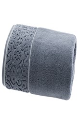 TOALHA ROSTO ARABESCO 50CMX70CM AZUL