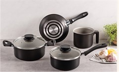 JOGO DE PANELAS LINZ 4PCS PRETA