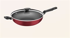 FRIGIDEIRA WOK C/TP LORETO 28CM 3,3L VERMELHO