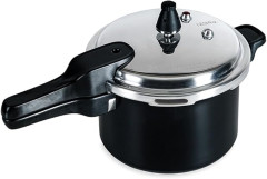 PANELA PRESSAO CERAMICA  LIFE FUNDO INDUÇÃO 4,2L PRETA