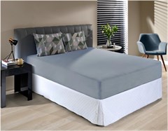 JOGO CAMA CASAL SLIM 3PCS 100%ALG SORT