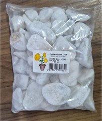 PEDRA SEIXO BRANCA N.1 1KG