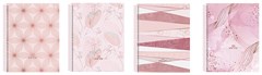 CADERNO 1 MATERIA CD 80FLS B/A ROSA ROSE