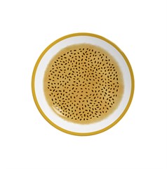 PRATO SOBREMESA COUP CERAMICA MARACUJA 21CM