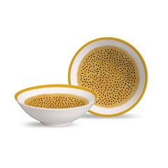 BOWL DECORADO CERAMICA MARACUJA 300ML