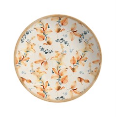 PRATO FUNDO CERAMICA PUMPKIN 25CM