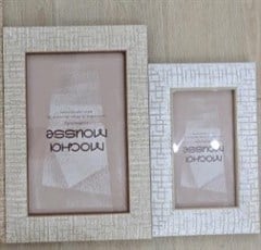 PORTA RETRATO DE MADEIRA RET 10X20CM