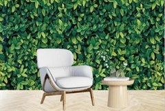 PAPEL PAREDE DECORATIVO FOLHAS 5MX45CM VERDE