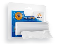 SACO PLASTICO PICOTADO C/FIX 33CMX45CM C/50UN