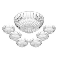 JOGO SOBREMESA VIDRO RAIOS 7PCS