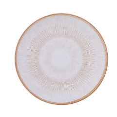 PRATO SOBREMESA PORCELANA EDUARDA 19CM MARRON