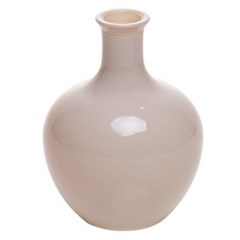 VASO VIDRO DALIA 11CMX7,5CM CINZA