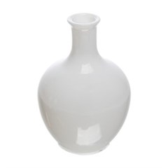 VASO VIDRO DALIA 11CMX7,5CM BRANCO