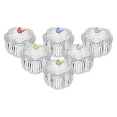 PORTA JOIAS CRISTAL BUTERFLY 8,5X7CM