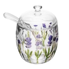 ACUCAREIRO CRISTAL LAVANDA C/COLHER