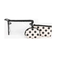 NECESSAIRE POA 23X14CM 3PC PRETA ED511645