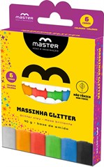 MASSINHA MODELAR 6 CORES GLITTER