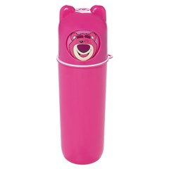 PORTA TUDO PLASTICO MULT LOTSO 370ML FEIRINHA ROSA