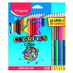 KIT LAPIS COR 30 CORES COLORPEPS
