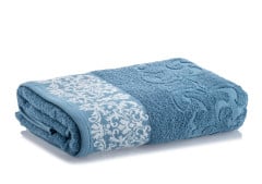 TOALHA BANHO MEDALHAO 70X1,40M AZUL