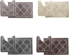 JOGO BANHEIRO GENEBRA 2PCS SORTIDO