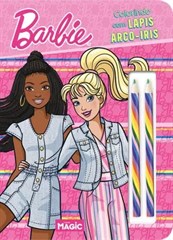 KIT LIVRO COLORIR BARBIE C/2 LAPIS COR