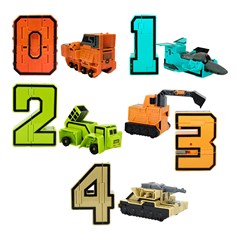 COLECAO NUMEROS SURPRESA 0 1 2 3 4