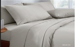 JOGO CAMA KING ELEGANCE 400 FIOS BEGE