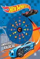 LIVRO COLORIR GIZ DE CERA HOT WHEELS