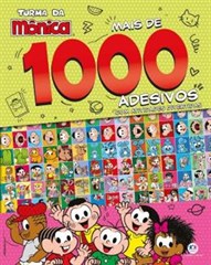 LIVRO COLORIR 1000 ADESIVOS T MONICA