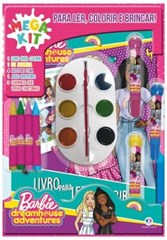 LIVRO LER COLORIR E BRINCAR BARBIE