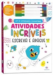 LIVRO ESCREVA E APAGUE ATIV INCRIVEIS